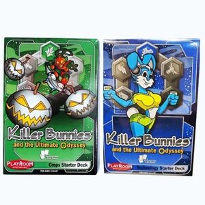 NIB *Killer Bunnies Ultimate Odyssey: Crops & Technology Starter Decks
